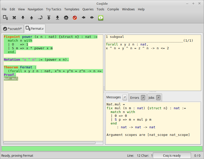 coqide query